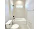 Bathroom with a shower/tub combo and tile surround at 16973 Sw 39Th Cir, Ocala, FL 34473