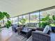 Spacious screened porch, perfect for outdoor relaxation at 202 Ellsworth Ct, Kissimmee, FL 34758