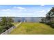 Lakefront backyard with a view at 6019 Linneal Beach Dr, Apopka, FL 32703