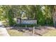 Wellington Woods community entrance sign at 521 Morgan Wood Dr, Deland, FL 32724