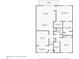 Floor plan showing two bedroom, two bath layout at 1400 Celebration Ave # 303, Celebration, FL 34747