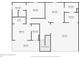 Floor plan of second floor with multiple bedrooms and balconies at 4260 S Atlantic Ave, Port Orange, FL 32127