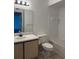 Bathroom with toilet, bathtub and updated vanity at 14013 Fairway Island Dr # 415, Orlando, FL 32837