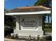 Community entrance sign for Audubon Villas at Hunter's Creek at 14013 Fairway Island Dr # 415, Orlando, FL 32837
