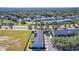 Aerial view of townhomes and surrounding neighborhood at 643 Underwood Cv, Casselberry, FL 32707