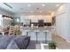 Modern kitchen with granite countertops and stainless steel appliances at 900 Las Fuentes Dr, Kissimmee, FL 34746