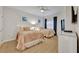 Guest bedroom with two twin beds and plenty of light at 7659 Whisper Way # 102, Reunion, FL 34747