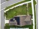 Aerial view of a house with solar panels and a large backyard at 6275 Hamlin Reserve Blvd, Winter Garden, FL 34787