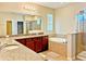 Bathroom with soaking tub and walk-in shower at 8426 Morehouse Dr, Orlando, FL 32836