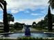 Fountain at the entrance of the community at 8426 Morehouse Dr, Orlando, FL 32836