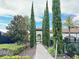 Landscaped walkway leading to community center at 8426 Morehouse Dr, Orlando, FL 32836