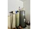 Garage with water softener and water heater at 8426 Morehouse Dr, Orlando, FL 32836