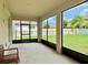 Spacious screened porch overlooking the backyard at 8426 Morehouse Dr, Orlando, FL 32836