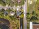 An overhead view of the house and surrounding neighborhood at 790 Silhouette Ct, Longwood, FL 32750