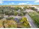 Aerial view showing home's location, landscaping, and nearby streets at 790 Silhouette Ct, Longwood, FL 32750