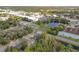 Aerial view showing home's proximity to local businesses and pond at 790 Silhouette Ct, Longwood, FL 32750