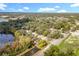 An aerial view showcasing the property and its surroundings at 790 Silhouette Ct, Longwood, FL 32750