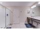 Bathroom with double vanity and a separate shower at 168 Taft Dr, Davenport, FL 33837