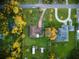 Bird's-eye view of a house and surrounding area at 1159 Collins Ave, Orange City, FL 32763