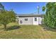 Detached storage shed in the backyard at 106 Orange Dr, Sanford, FL 32773