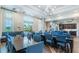 Bright dining room with large table and comfortable seating at 2071 Limestone Trl, Kissimmee, FL 34747