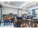 Community coffee bar with ample counter space and storage at 2071 Limestone Trl, Kissimmee, FL 34747
