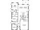 Floor plan showcasing a spacious home layout with 3 bedrooms and 2 baths at 2071 Limestone Trl, Kissimmee, FL 34747