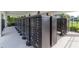Organized row of secure mailboxes under a covered area at 2071 Limestone Trl, Kissimmee, FL 34747
