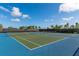 Two well-maintained tennis courts at 2071 Limestone Trl, Kissimmee, FL 34747