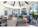 Relaxing community room with comfortable seating and tables at 2071 Limestone Trl, Kissimmee, FL 34747