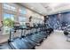 Modern gym with multiple treadmills and other exercise machines at 2071 Limestone Trl, Kissimmee, FL 34747