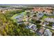 Expansive aerial view of a residential area at 1055 Lake Berkley Dr, Kissimmee, FL 34746