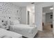 Mickey Mouse themed bedroom with two twin beds and ensuite bathroom at 7960 Formosa Valley Pl, Kissimmee, FL 34747