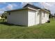 View of detached garage from the side at 828 Willie Mays Pkwy, Orlando, FL 32811