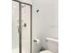 Bathroom with shower stall and toilet at 4239 Paragraph Dr, Kissimmee, FL 34746