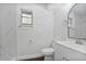 Updated bathroom with marble shower and vanity at 1213 Baranova Rd, Ocoee, FL 34761