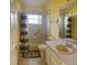Clean bathroom with tub shower combo at 2688 Hawthorne Ln, Kissimmee, FL 34743