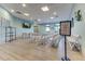 Meeting room with rows of chairs, a table, and AV equipment at 543 Ocean Course Ave, Davenport, FL 33896