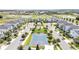 Aerial view of a community with a soccer field and basketball court at 543 Ocean Course Ave, Davenport, FL 33896