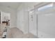 Clean bathroom with a walk-in shower and tiled flooring at 1178 Michelangelo Ln, Winter Haven, FL 33884