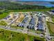 Aerial view of new homes community under construction at 555 Orient Ave, Debary, FL 32713