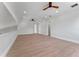 Spacious bonus room featuring hardwood floors and ceiling fan at 1333 W Smith St, Orlando, FL 32804