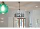 Modern chandelier with geometric frame at 1333 W Smith St, Orlando, FL 32804