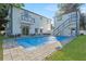 Newly built home with inviting pool and modern exterior finishes at 1333 W Smith St, Orlando, FL 32804