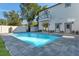 Refreshing blue pool with gray pavers at 1333 W Smith St, Orlando, FL 32804