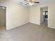 Spacious Primary bedroom with neutral carpeting and ceiling fan at 1711 Shadow View Cir # 1711, Maitland, FL 32751