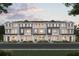 Modern townhome community with appealing street view and landscaping at 2171 E South St # 5, Orlando, FL 32803