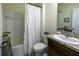 Well-appointed bathroom with tub and updated fixtures at 564 Boardwalk Ave, Haines City, FL 33844