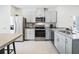 Well-equipped kitchen featuring stainless steel appliances at 2721 Golden Trout Ln, Edgewater, FL 32141