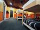 Themed bedroom with bunk beds, city skyline mural and Incredibles decor at 331 Muirfield Loop, Reunion, FL 34747